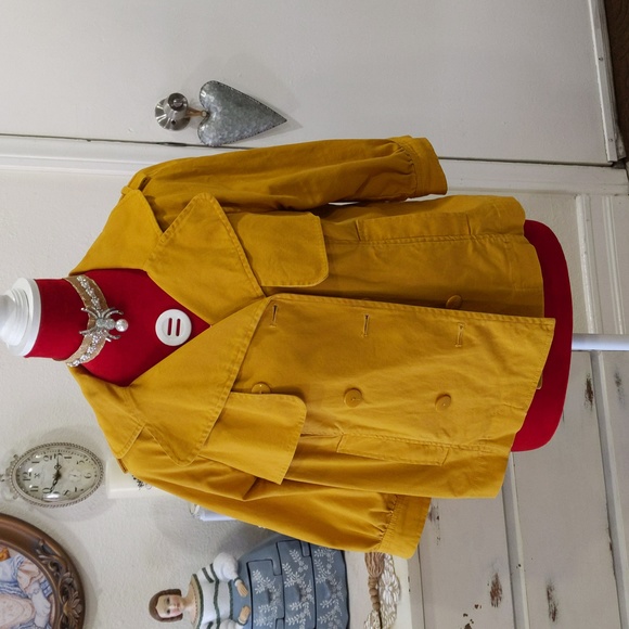 PIPER & BLUE Cropped Trench Coat - Picture 3 of 14